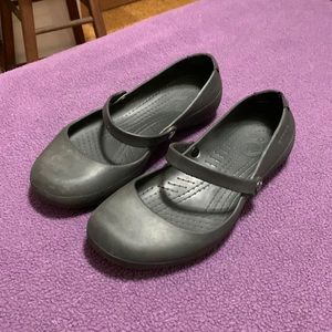 Black Mary Jane strap comfort shoes